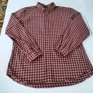 Eddie Bauer Classic Fit Long Sleeve Plaid Shirt